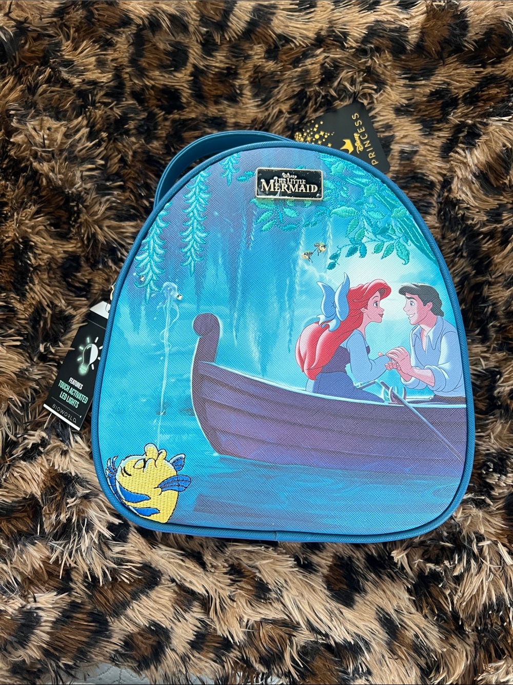 LoungeFly The Little Mermaid mini backpack
